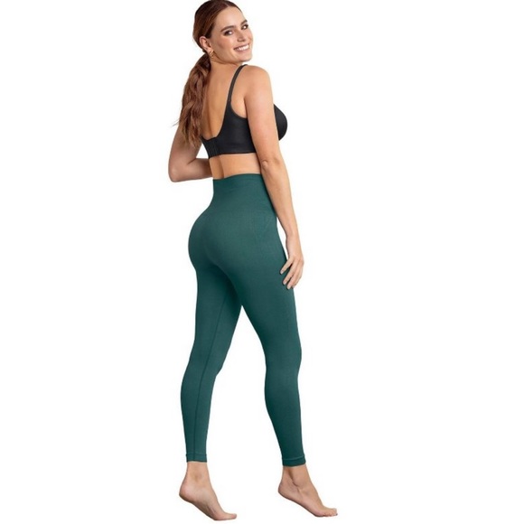 NWT! Emerald Green Legging XS Ultra High Rise Moisture Wicking UPF 50 Pockets - Picture 1 of 3